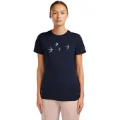 Icebreaker Merino 150 Tech Lite Bird Transit Kortarmet T-skjorte