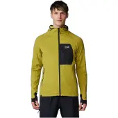 Mountain Hardwear Polartec Power Grid Genser Med Hel Glidelås