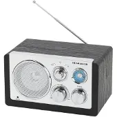 Denver FM/AM-radio med 3,5 mm inngang og klassisk analog funksjon