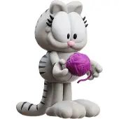 Boss Fight Studio Nermal Figur 10 Cm