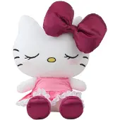 Sakami Merchandise Sanrio Hello Kitty Red Velvet Dress Bamse 17 Cm