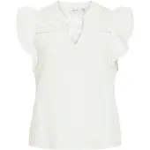 Vila Vitarja V-hals Ermeløs Topp
