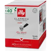 Illy ESE-kapsler Classico Espresso, 40 stk.
