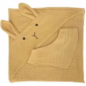 Wookids Kaninhåndkle-bandana-sett