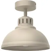 Luminex Sven taklampe, 1 lyskilde, beige, stål
