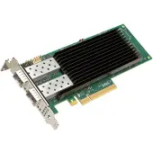 Intel Ethernet-nettverksadapter E830-XXVDA2 - Nettverksadapter - PCIe 4.0 x8 lavprofil - 10/25 Gigabit SFP28 x 2