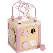 Small Foot Design Small Foot pink motorikk-kube