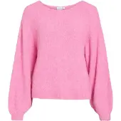Vila Vimarley Båthals Strikket Pullover