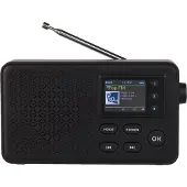 Denver DAB-57 - Bærbar DAB-radio - 10 watt - svart