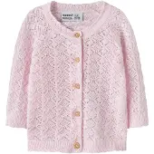 Name it Cardigan - Strikk - NbfJenny - Vugge Rosa - - 1 år (80) - Cardigan