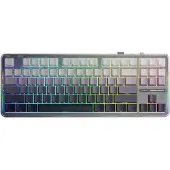 Aula F87 gamingtastatur SpaceCrystal Switch (AUF87-GG-SC-E)