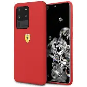 Ferrari Hardcase FESSIHCS69RE S20 Ultra G988 rød/rød Silikon