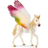 Schleich Bayala - Rainbow Unicorn Føl - H: 9 cm 70577 - - OneSize - Lekedyr