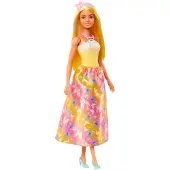 Barbie Dukke - 30 cm - Core Royals - Gul - - OneSize - Dukke