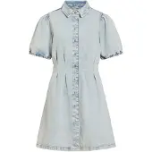 Vila Visol Kort Denimkjole