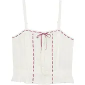 Superdry Lace Cami Ermeløs Bluse