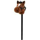 Krea Kjepphest - 75 cm - Mørkebrun - - OneSize - Leketøy
