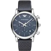 Giorgio Armani Emporio AR1736 blå kronograf herreklokke
