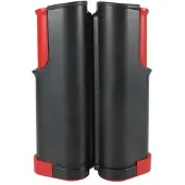 INF Uttrekkbart nett for bordtennisbord Black+Red