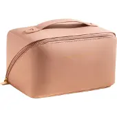 INF Stor og stilig toalettmappe - kosmetikkveske Pink