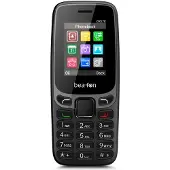 Beafon C80 - 2G, Classic linje, funksjonstelefon, svart, Dual SIM