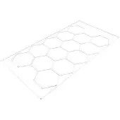 MonsterShop Sekskantet LED-belysning x 14