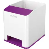 Leitz WOW Sound - Blyantholder - polystyren (PS) - purpur