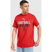 Puma Ac Milan Culture Kortarmet T-skjorte