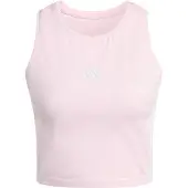Adidas Essentials 3 Stripes Padded Ermeløs T-skjorte