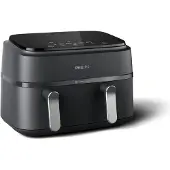 Philips Series 3000 NA351 - Varmluftsteker - 9 liter - 2.75 kW - svart / sølv