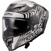 LS2 Ff807 Dragon Enthum Fullface-hjelm