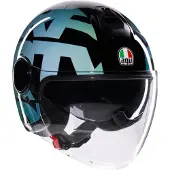 AGV Eteres Lido 46 E2206 åpen Hjelm