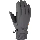 Carhartt Wind Fighter Thermal-Lined Fleece Touch-Sensitive Knit Cuff Glove Men Carbon Heather 2XL