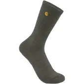 Carhartt Force Midweight Crew Sock 2-pack Men Green Olive L
