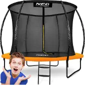 Neo-Sport Hage-trampoline NS-08C201 med innvendig nett 8,5 FT 252 cm