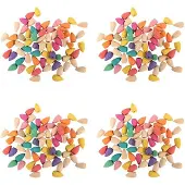 Semoic 400pcs Reflux Incense Cones Aromatherapy Lavender Rose Jasmine