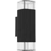Eglo utendørs vegglampe CASTELNUOVO, svart, 24 cm, 2 x GU10, IP65