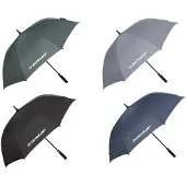 Dunlop Auto Open 140 Cm Paraply Assortert