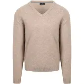 Steppin' Out Genser V-Hals Laeull Beige Størrelse