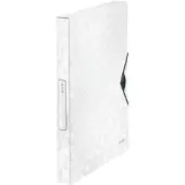 Leitz WOW - Boksfil - bokryggbredde: 30 mm - for A4 (210 x 297 mm) - kapasitet: 250 ark - hvit