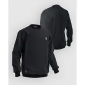 Loose Riders Crewneck Fleecegenser svart