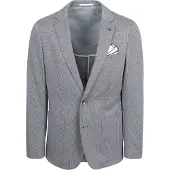 Suitable Colbert Fame Houndstooth Marineblå Blå Mørkeblå Størrelse