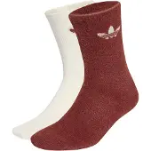 Adidas Originals Fluffy Crew 2-Pack Sokker rosa