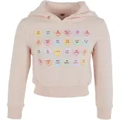 Mister tee Sweet Heart Candy Cropped Hettegenser