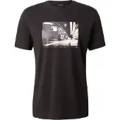 BOSS for man. 50566627 Black Motors T-shirt (XXL), Casual, Cotton, Short sleeve