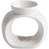 Tlily Essential Oil Burner Modern Porcelain Aroma Burner for Patio
