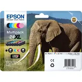 Epson 24 - 5.1 ml - lys cyan - original - blekkpatron - for Expression Photo XP-55, 750, 760, 850, 860, 950, 960, 970 Expression Premium XP-750, 850