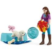 Schleich Bursdagsfest med Lisa - 42744 - 12 Deler - - OneSize - Lekefigur