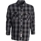 West Coast Choppers Flannel Aramidic Lining Skjorte Med Lange Ermer