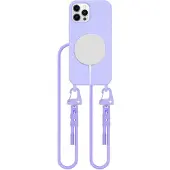 Tech-Protect MagNecklace MagSafe-etui for iPhone 12 / 12 Pro - Lavendel